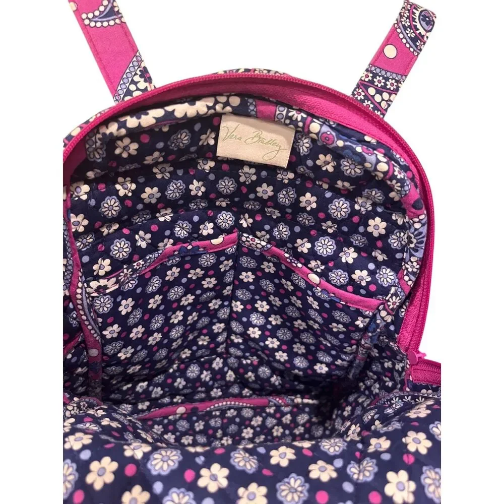 Retired Vera Bradley Cotton Backpack 